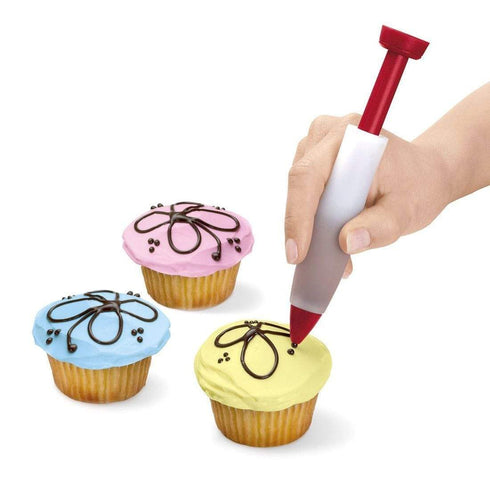 AussieSuperStore Homeware Supplies Silicone Cake Pen DIY Pastry Cookie Decorating Cream Syringe Pen Baking Tool Silicone Cake Pen DIY Pastry Cookie Decorating Cream Pen Baking Tool CBPASTRYPENX1